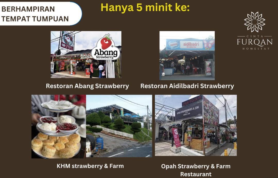 Homestay Cinta Furqan 1 - Apartment Cameron Highland Tanah Rata Extérieur photo