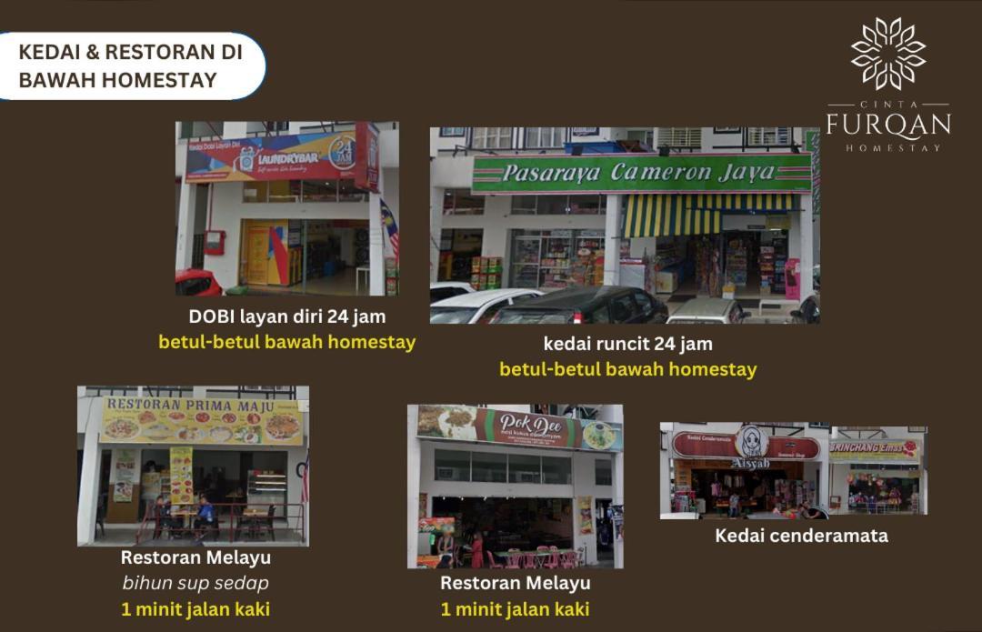 Homestay Cinta Furqan 1 - Apartment Cameron Highland Tanah Rata Extérieur photo